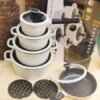 Edenberg 12pc Cookware Set