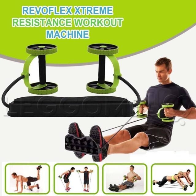 Revoflex Xtreme Home GYM full body,ABS,tummy trimmer workout tools plus a gift bag