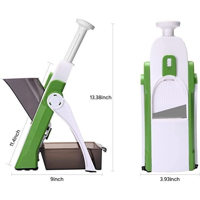 Multifunctional ALL IN 1 Mandoline SAFE Slicer And Chopper Vegetable Cutter For Kitchen - Image 3