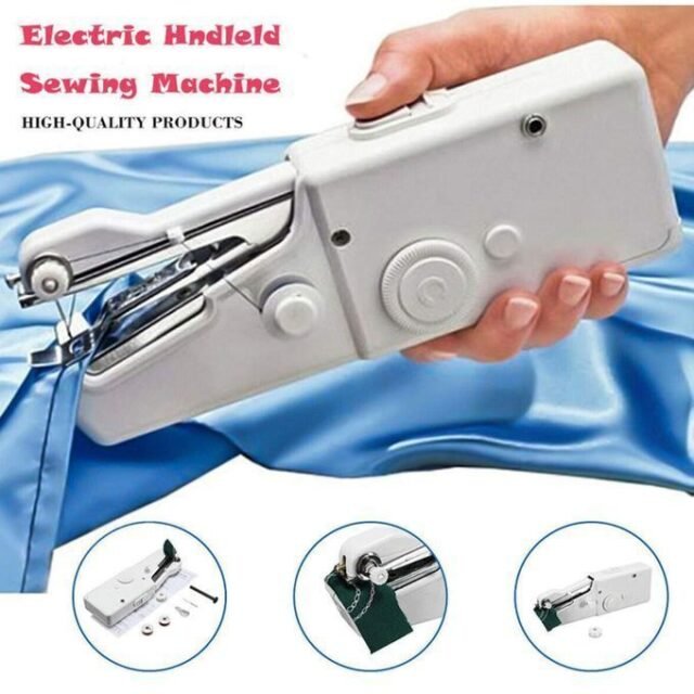 Mini Handheld Sewing Machine Portable Electric Hand Sewing