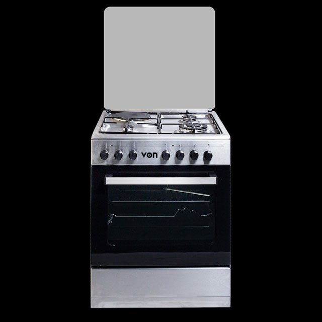 Von VAC6S031UX 3 Gas + 1 Electric Cooker