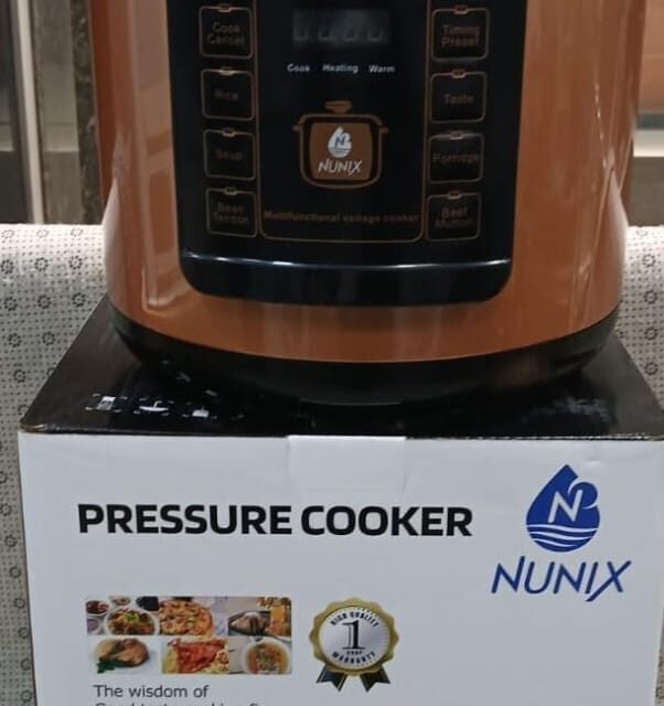 6litres nunix pressure cooker PC-03