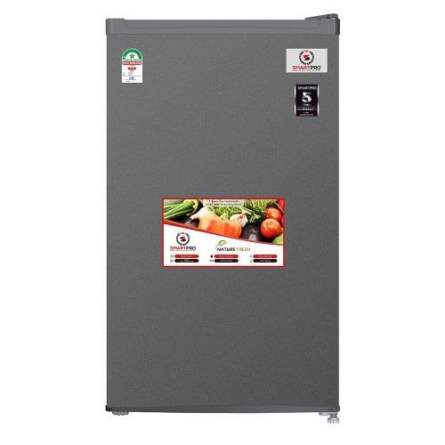 Smart pro SFR-120S-I Single Door Refrigerator - 90 Litres - Silver
