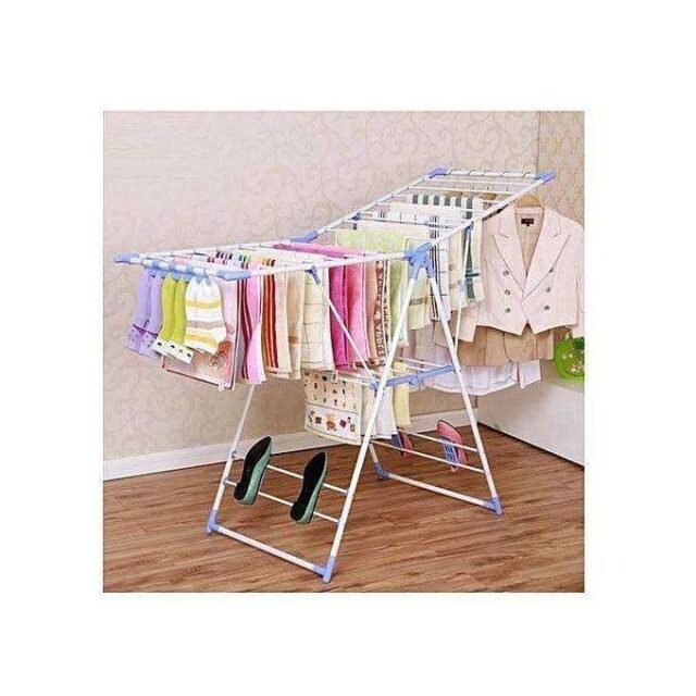 Foldable/Portable Clothes Drying And Hanging Rack For Drying