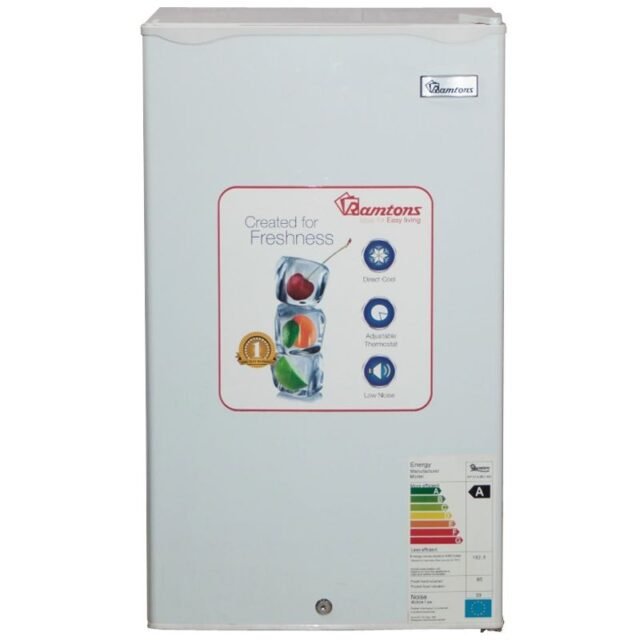 RAMTONS 90 LITERS SINGLE DOOR DIRECT COOL FRIDGE, WHITE- RF/214